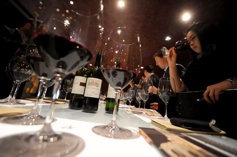 Samples at Cos d Estournel